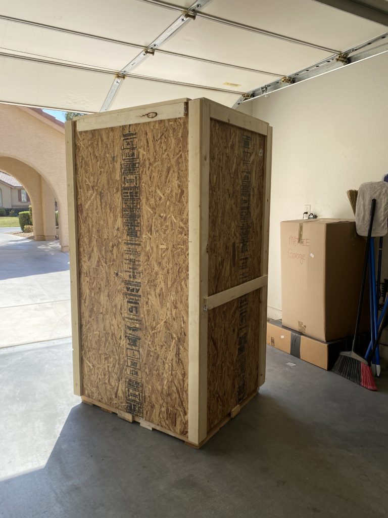 Onsite Estimate for Wood Crate