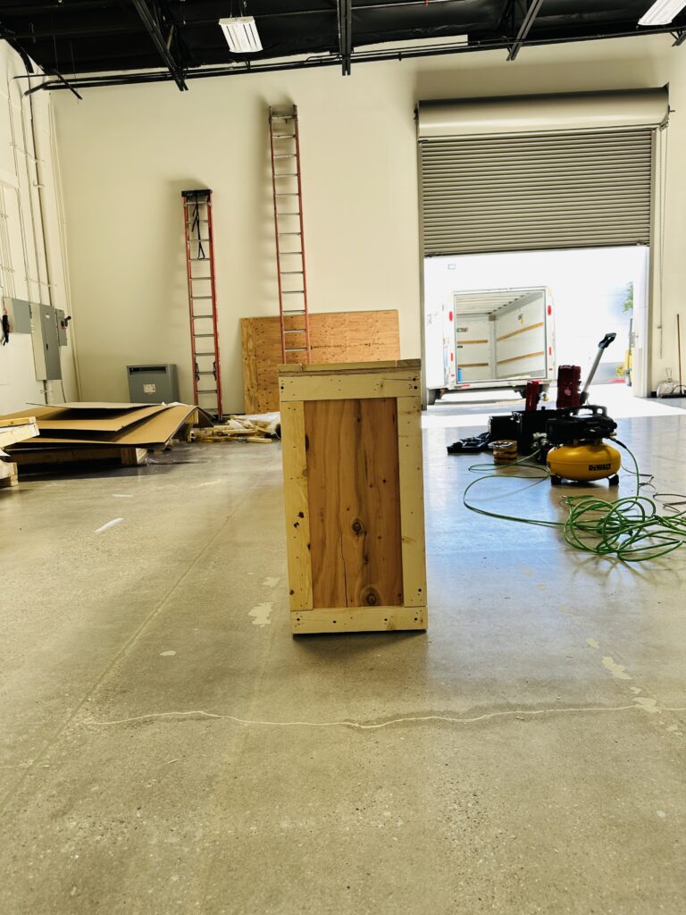 Custom crating